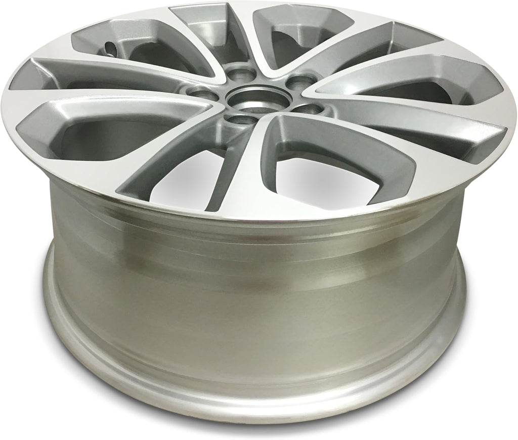 18 inch 5 Lug Grey Machine Face Aluminum Rim V60730