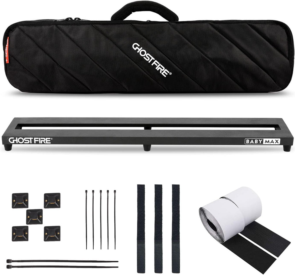 Aluminum Alloy Effect Pedalboard with Carry Bag D214