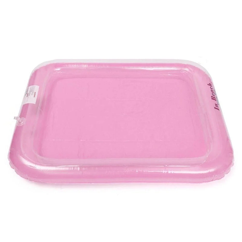 Pink Inflatable Sand Toy Tray A478952