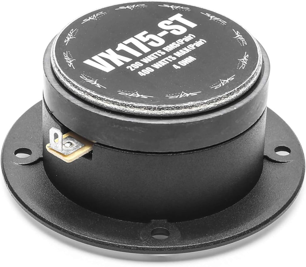 1.75-Inch 400 Watt Aluminum Bullet Super Tweeters, Pair Pack of 2 E668