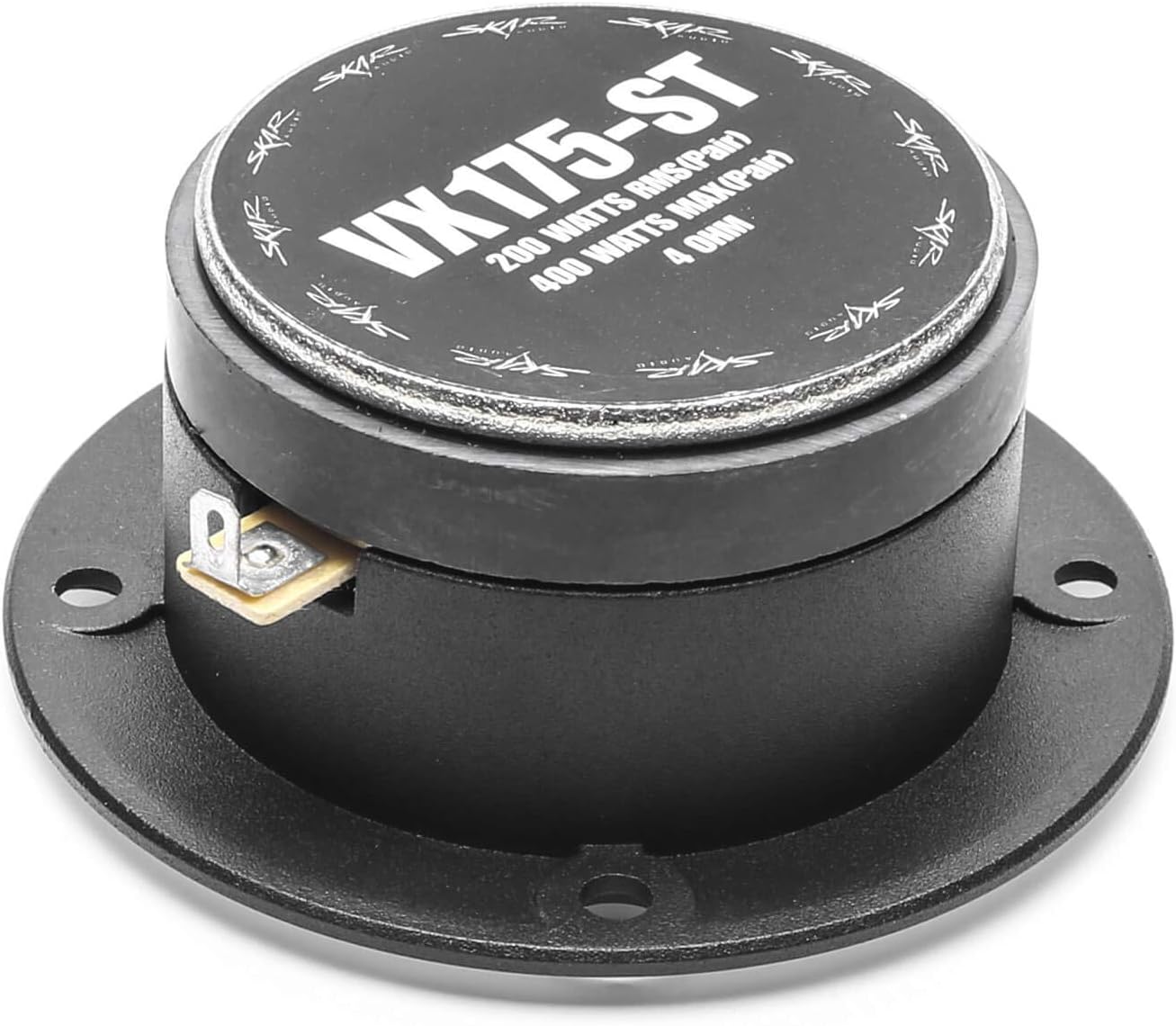 1.75-Inch 400 Watt Aluminum Bullet Super Tweeters, Pair Pack of 2 E668