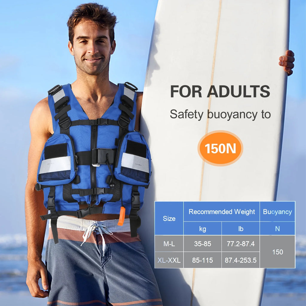 Adult Safety Float Suit Survival Jacket Q488
