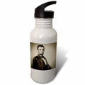 Stereoview Card Sepia Sports Water Bottle I49388