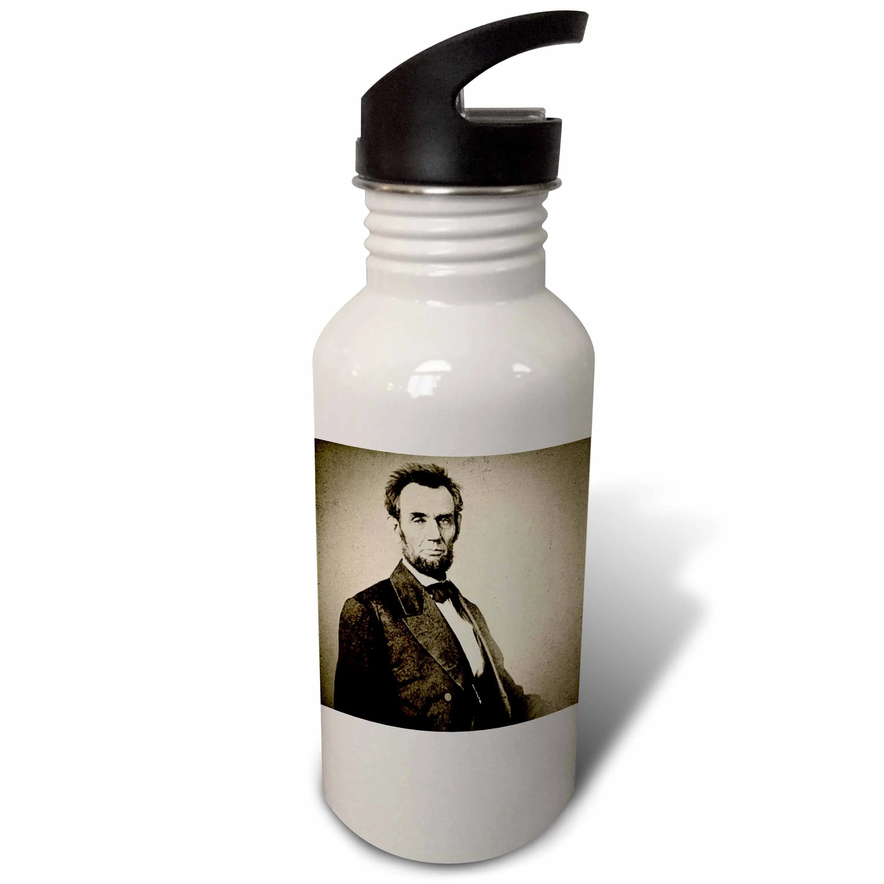 Stereoview Card Sepia Sports Water Bottle I49388