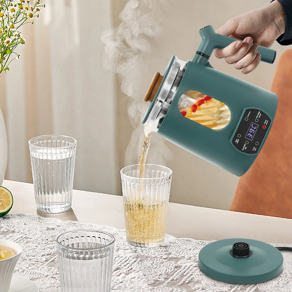 600W Electric Tea Kettle with Digital Display D67009