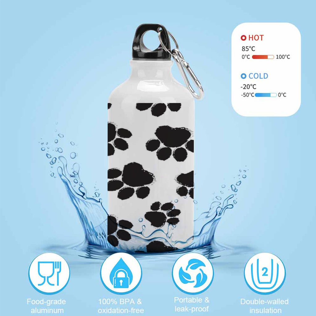 400ml Sport Aluminum Water Bottle with Twist Cap M25408