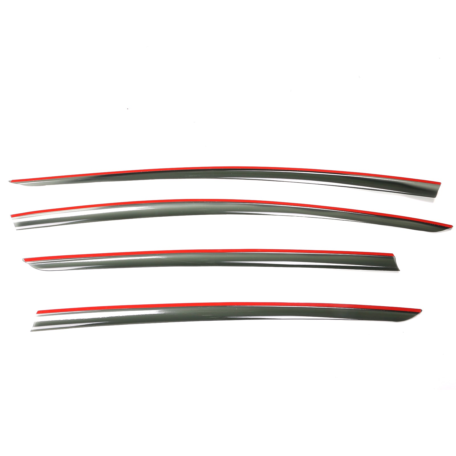 Smoke Acrylic Window Visors 4Pcs Set Q9889