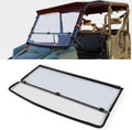 Flip Windshield Compatible with Polaris Ranger 1000 Front 2-in-1 Fold Down Clear Windscreen F667324