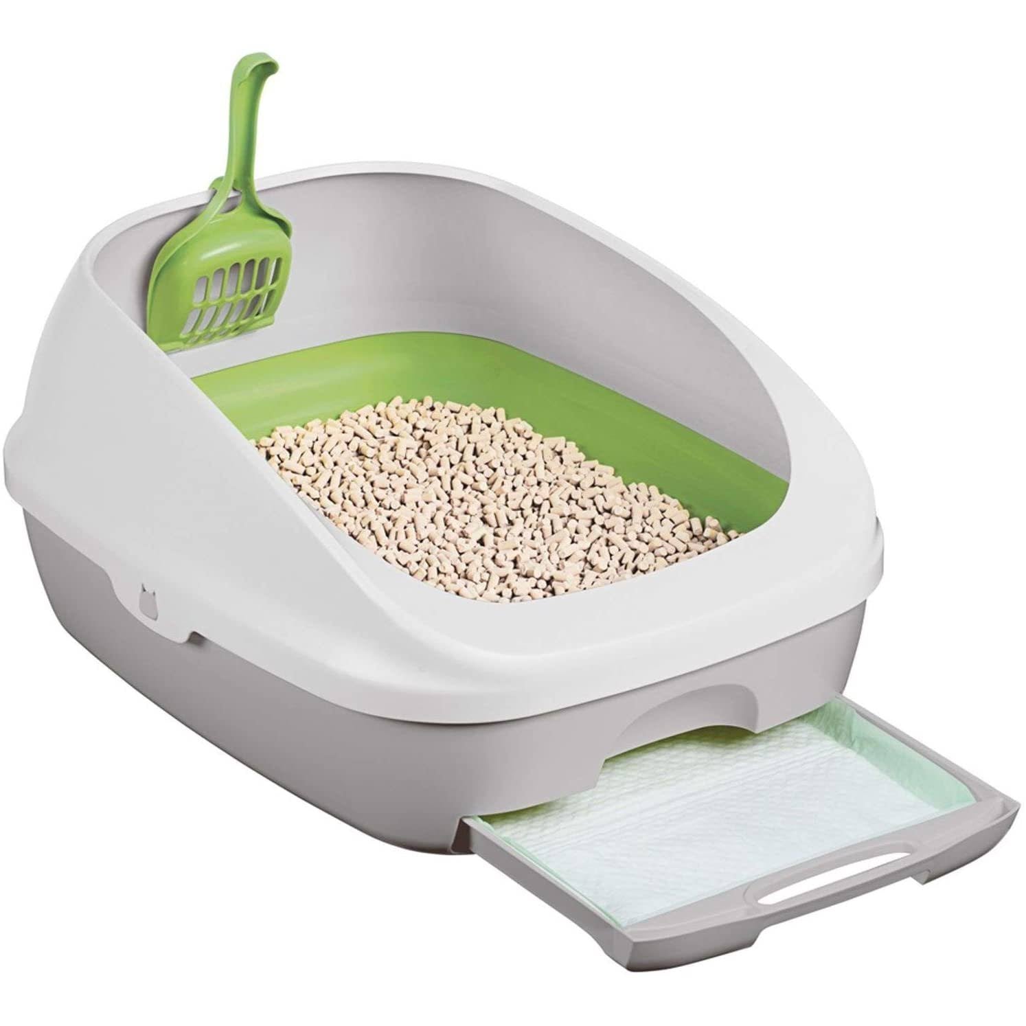 Anti-Tracking Pellets Cat Litter Box Starter Kit O46406