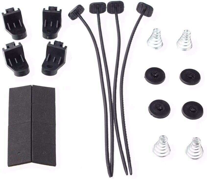 2x 7" inch 12V Electric Radiator Cooling Fan Mount Kit Pack of 2 O5588