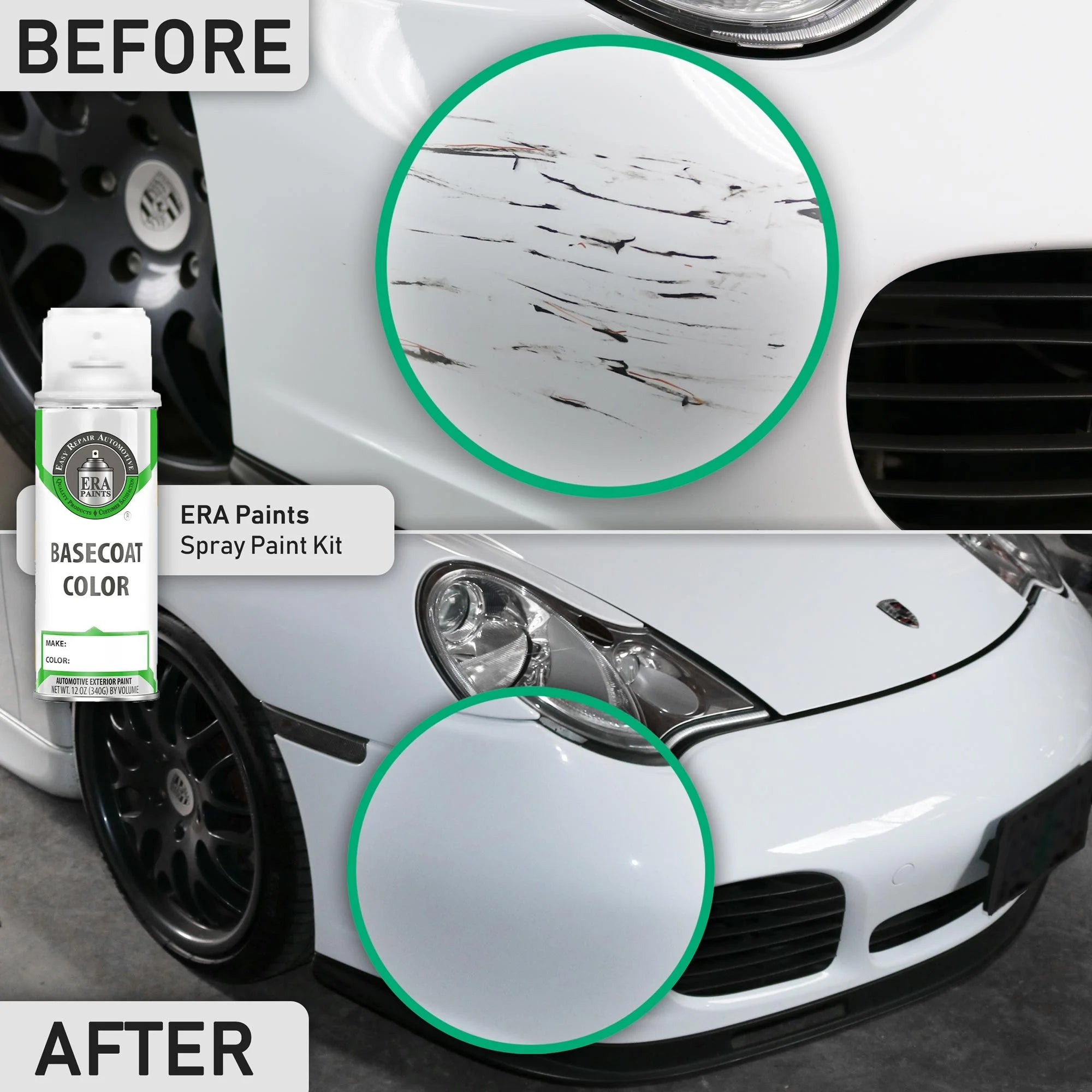 Topaz Metallic Automotive Touch Up Paint Spray Basic Kit T444170
