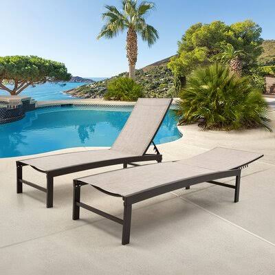 Beige Reclining Single Chaise A374561