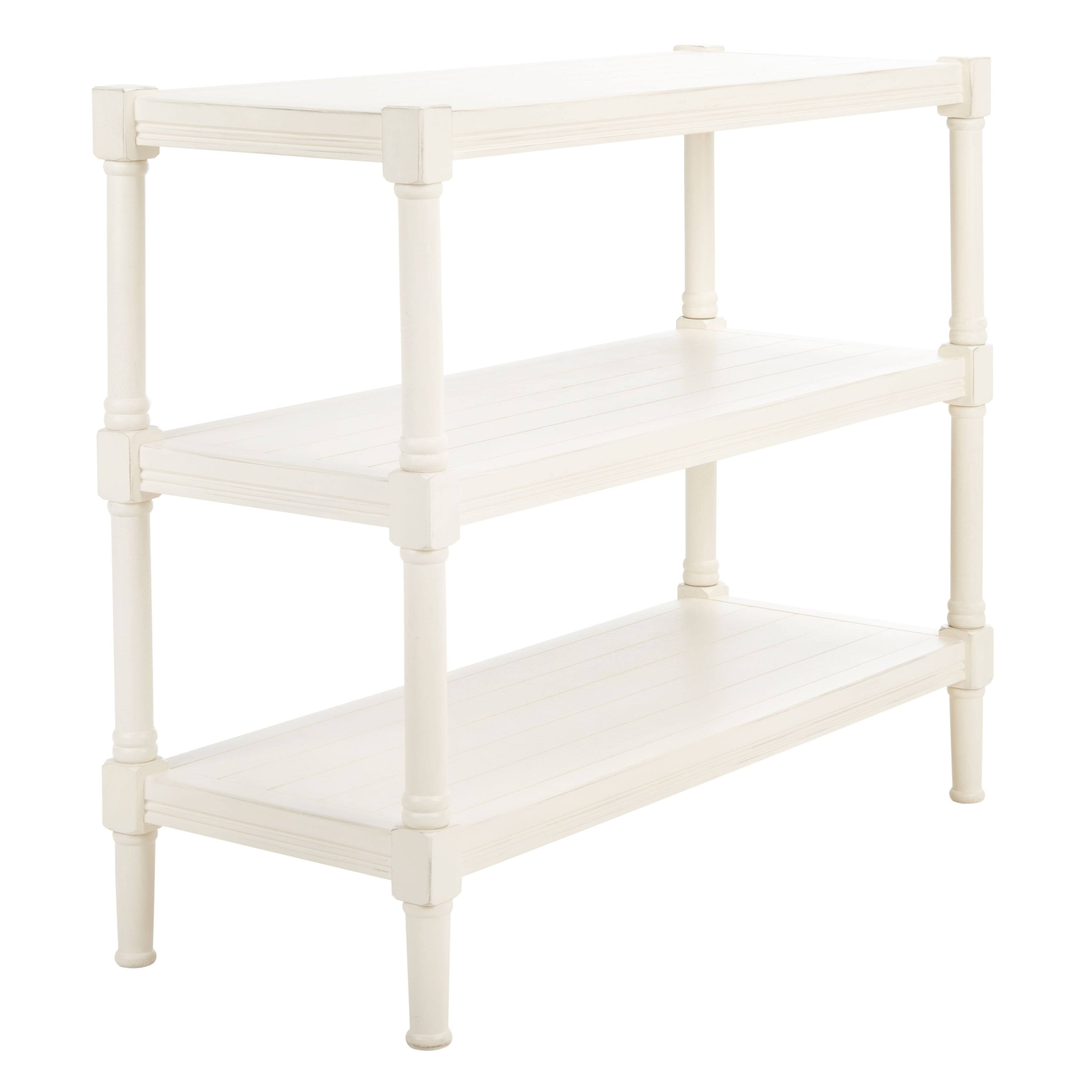 Black 3-Shelf Console Table A18995