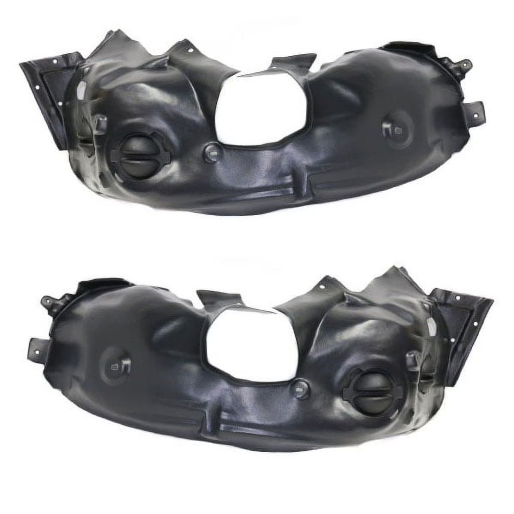 Front Splash Shield Inner Fender Liner Left Right Set Pair Q84805
