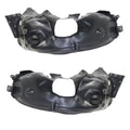 Front Splash Shield Inner Fender Liner Left Right Set Pair Q84805