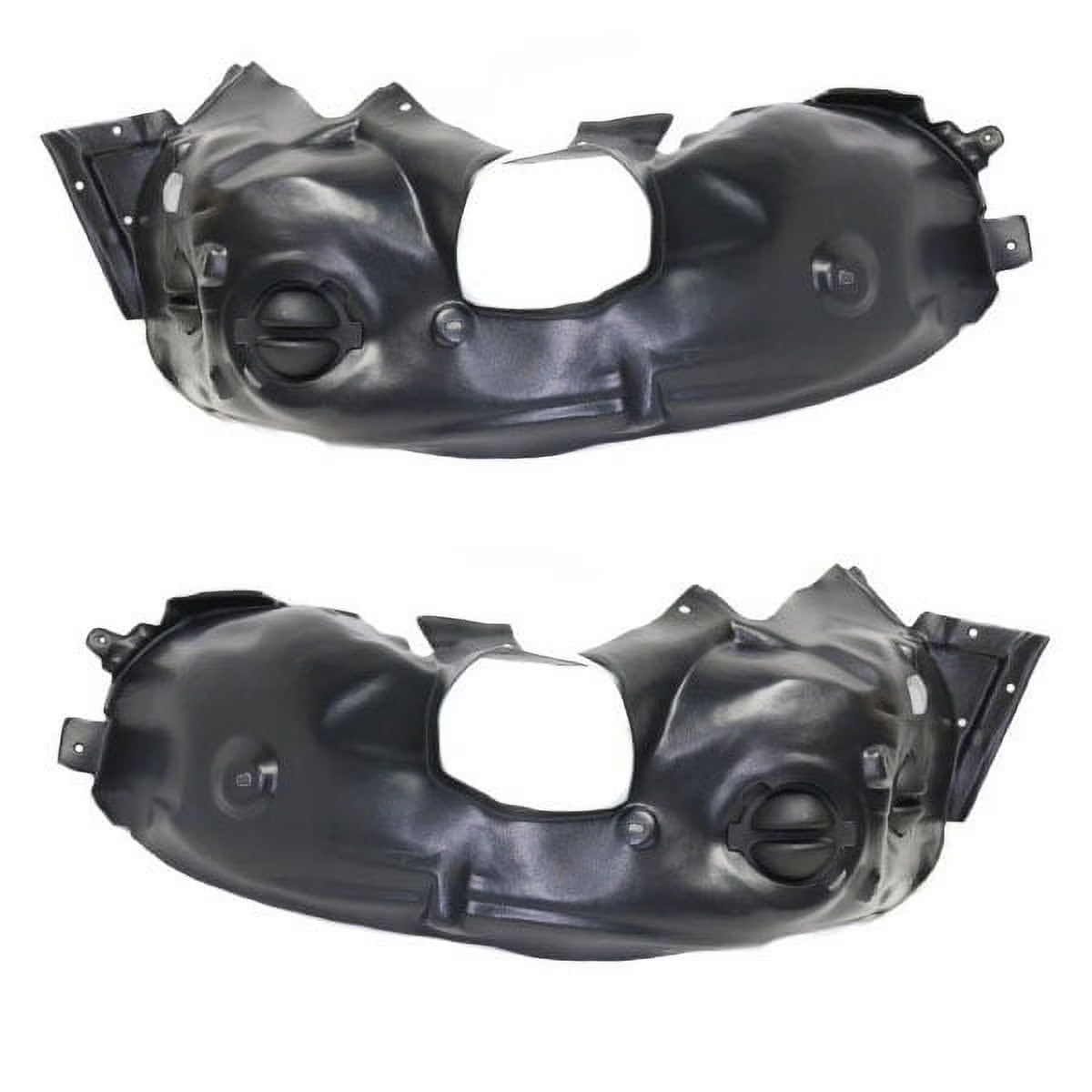 Front Splash Shield Inner Fender Liner Left Right Set Pair Q84805