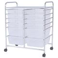 12 Storage Drawer Rolling Cart L733