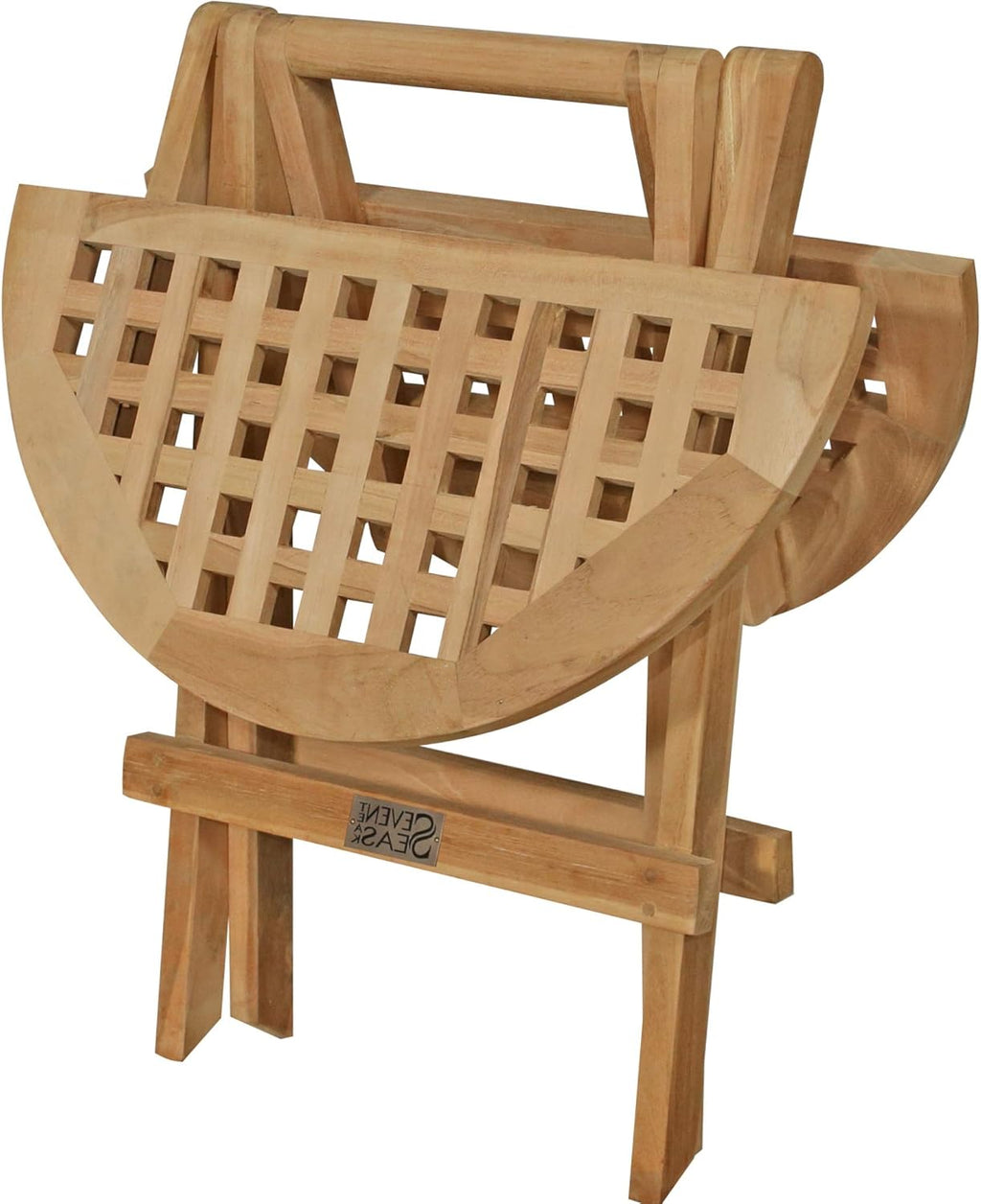 Teak Round Outdoor Folding Picnic Table A3064