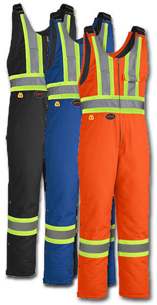 Flame Resistant Quilted Cotton Safety Overall 2xl J833