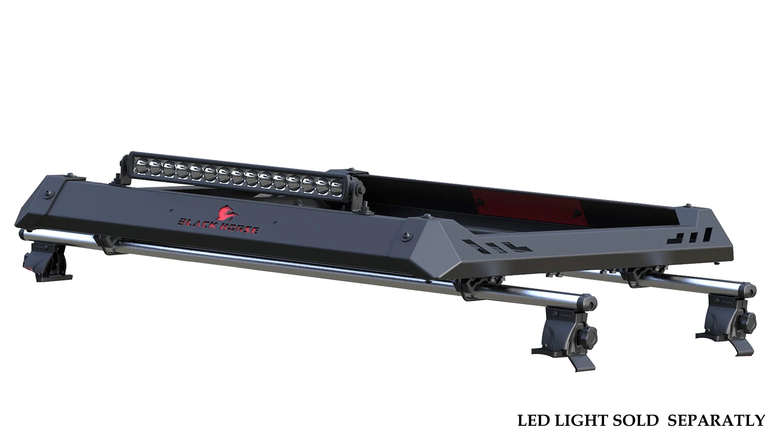 Black Aluminum Roof Rack O41437