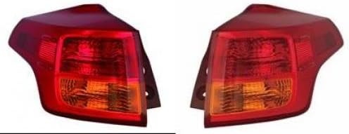Pair Tail Lights for 2013-2015 Toyota RAV4 Replacement S249794