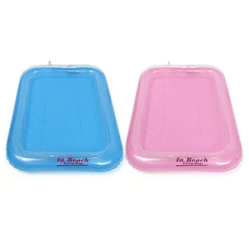 Pink Inflatable Sand Toy Tray A478952