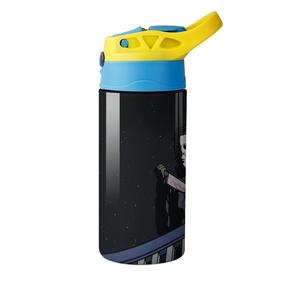 Insulated Stainless Steel Water Bottle with Straw V94804