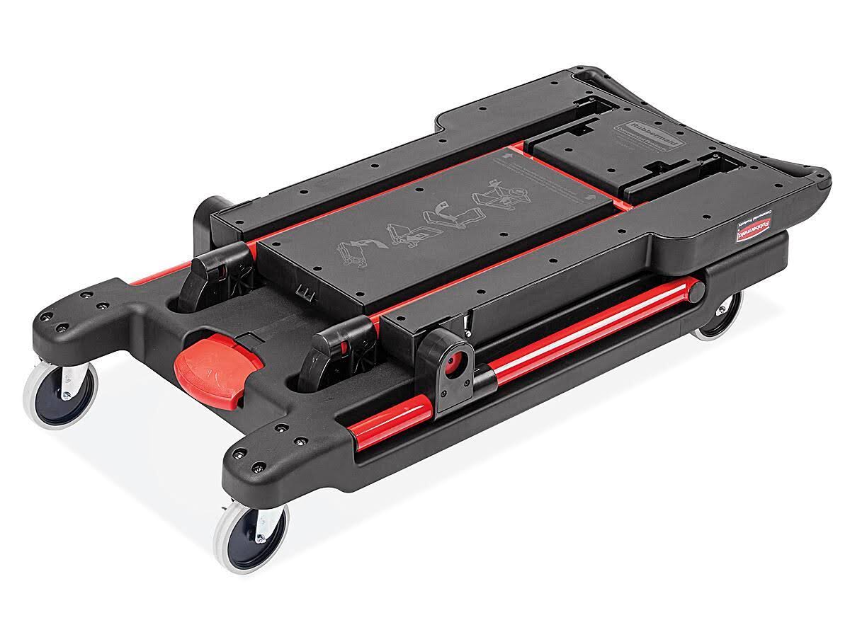 Black Two Shelf Utility Cart K506356