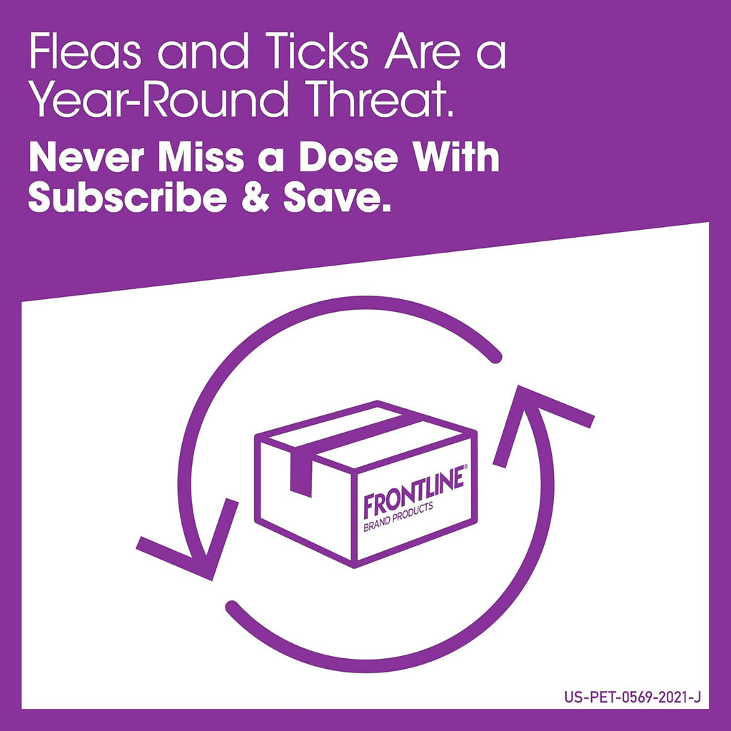 Flea and Tick Treatment for Dogs, 8 Doses M115