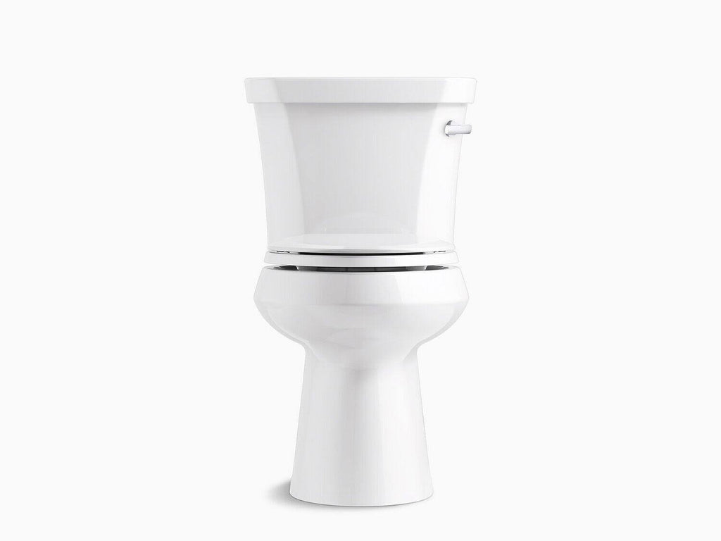 White Elongated Two Piece Toilet K976039
