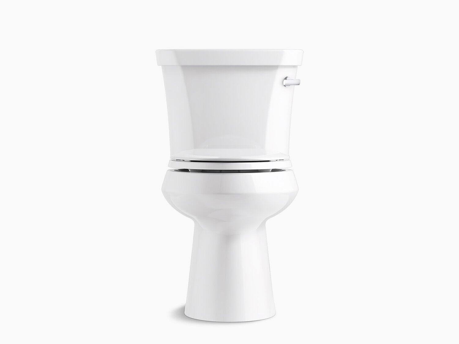 White Elongated Two Piece Toilet K976039