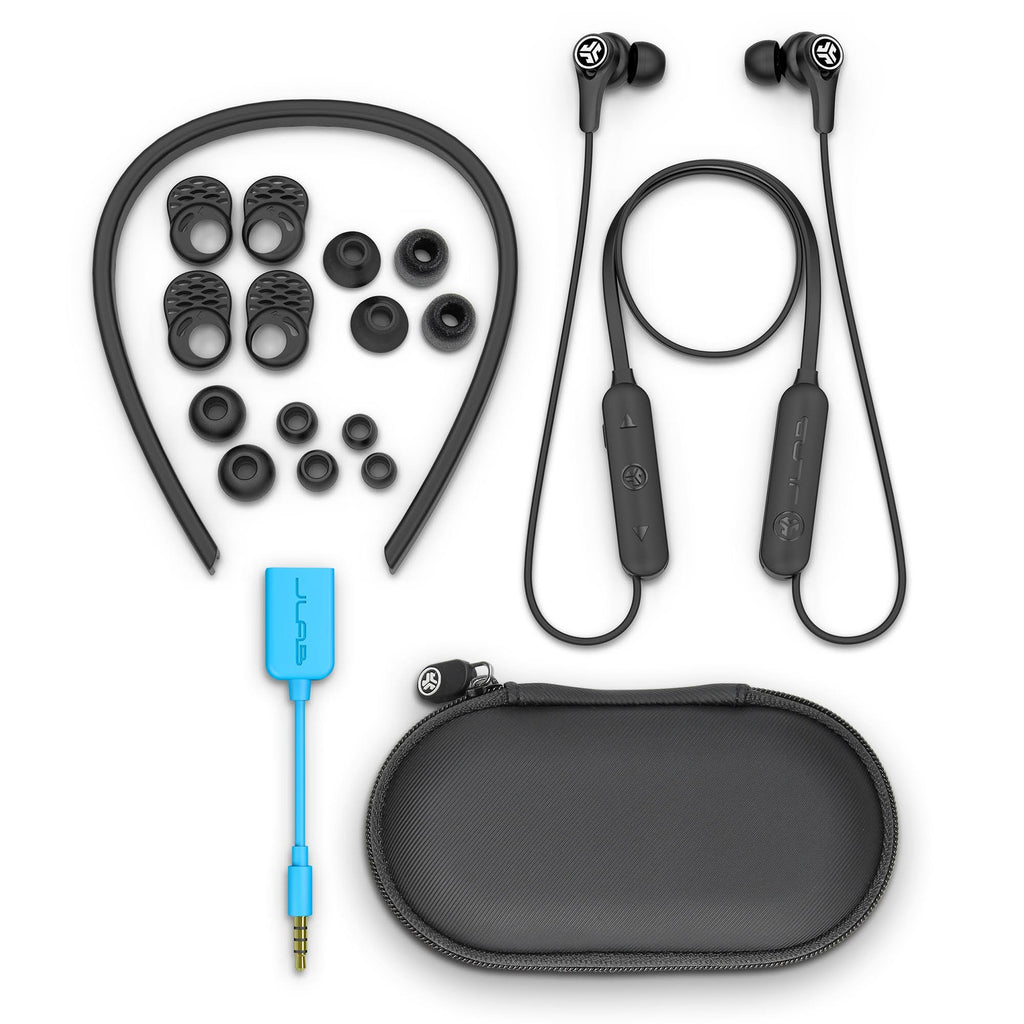 Black Wireless Active Noise Canceling Earbuds H894192