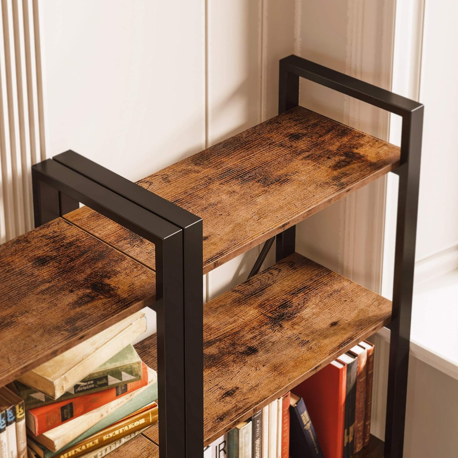 4-Tier Ladder Shelf Bookcase S60092