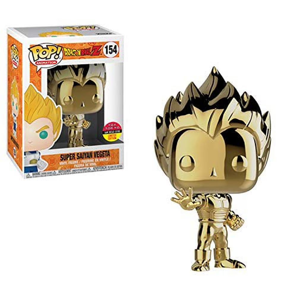 Gold Chrome Super Saiyan Vegeta Collectible Figure I61633