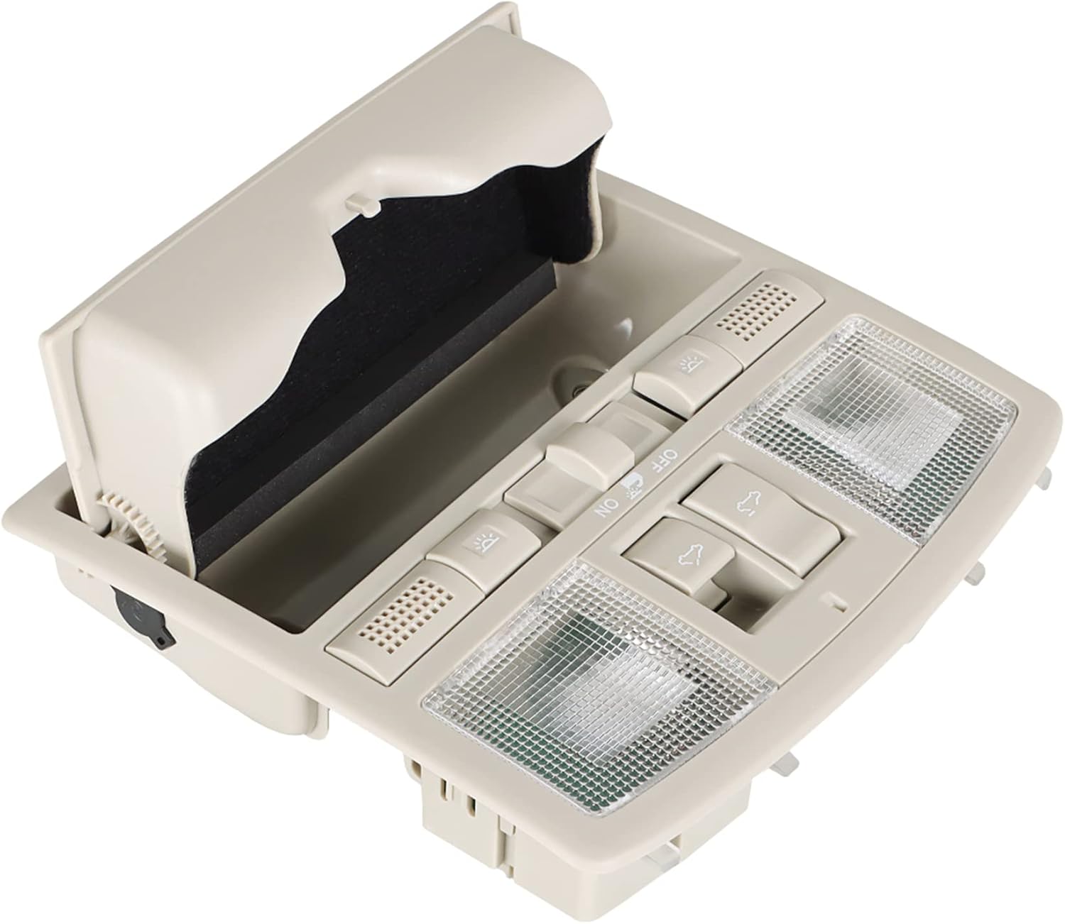 Gray Overhead Console Reading Light with Sunroof Switch H290368