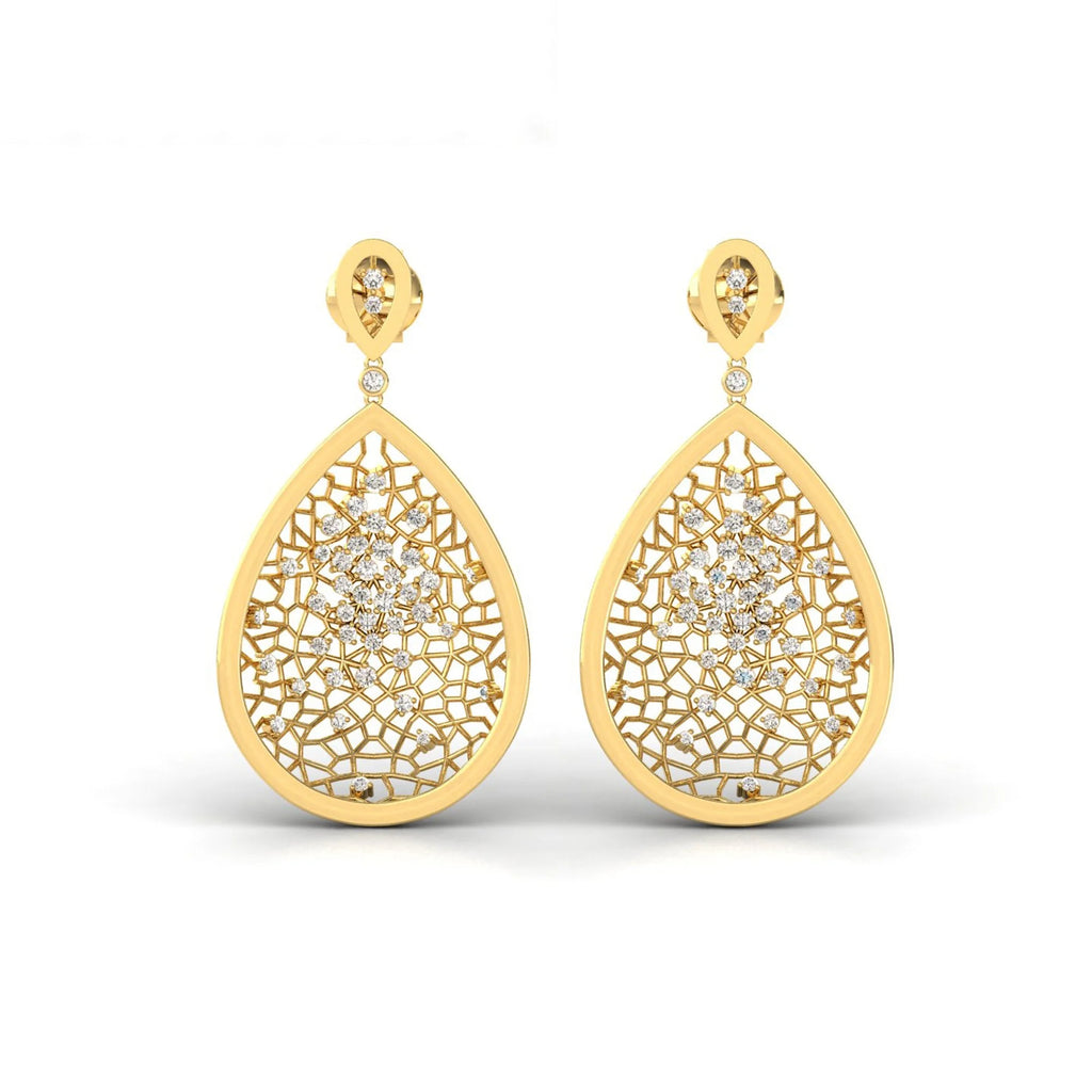 Natural Diamond Dangle Earring V79660
