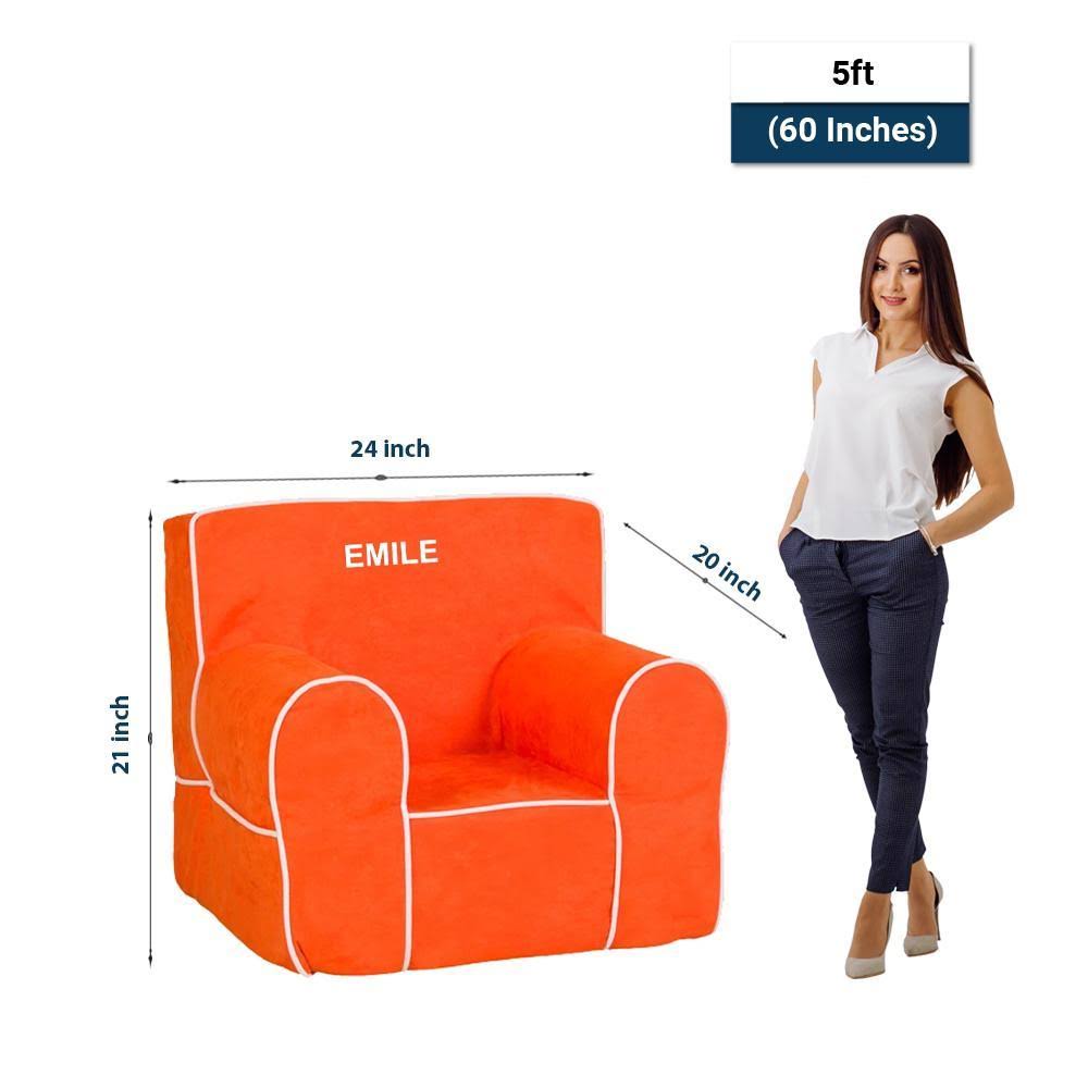Kids Chair in Montana Orange X326