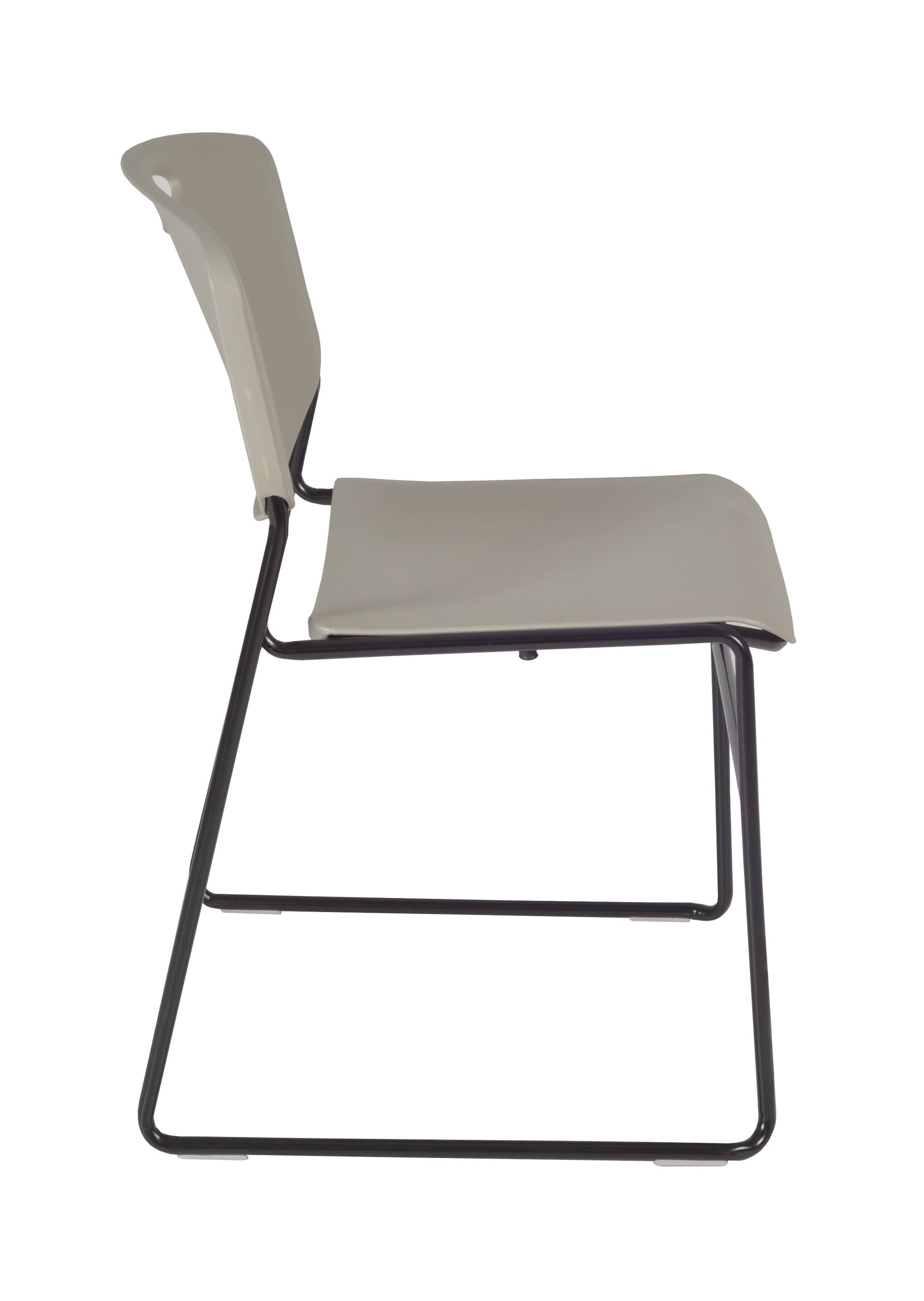 Square Breakroom Table with 4 Stack Chairs G4442