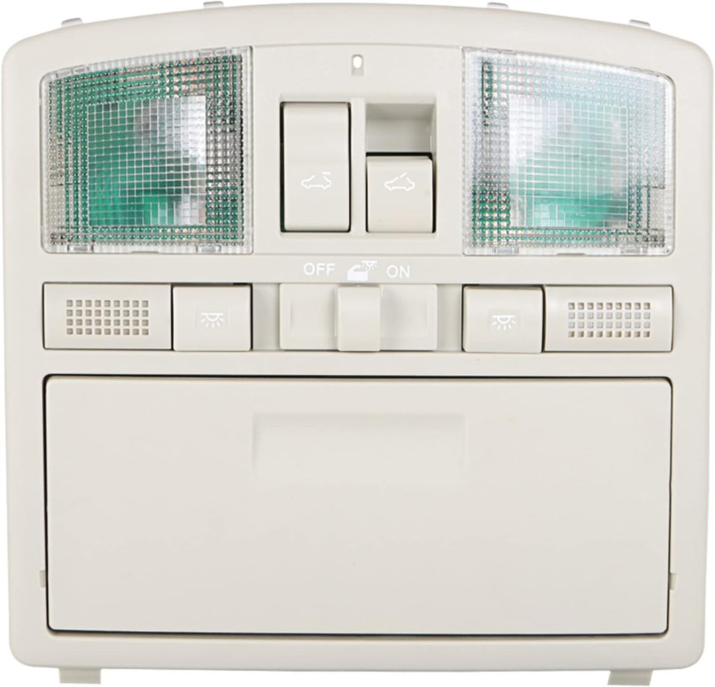 Gray Overhead Console Reading Light with Sunroof Switch H290368