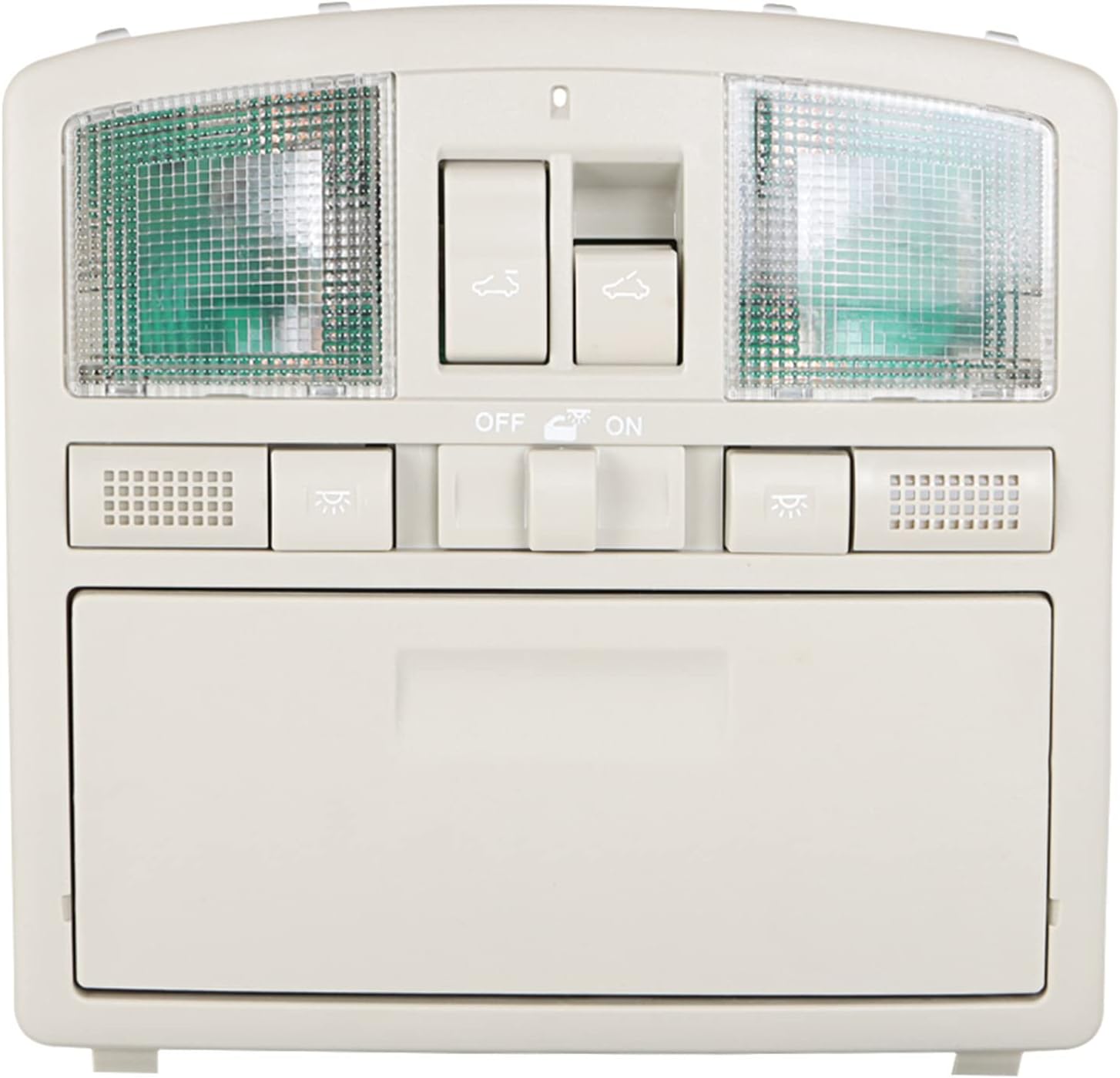 Gray Overhead Console Reading Light with Sunroof Switch H290368