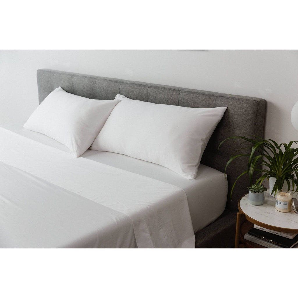 California King 6pc 300 Thread Count Percale Sheet Set White G209378