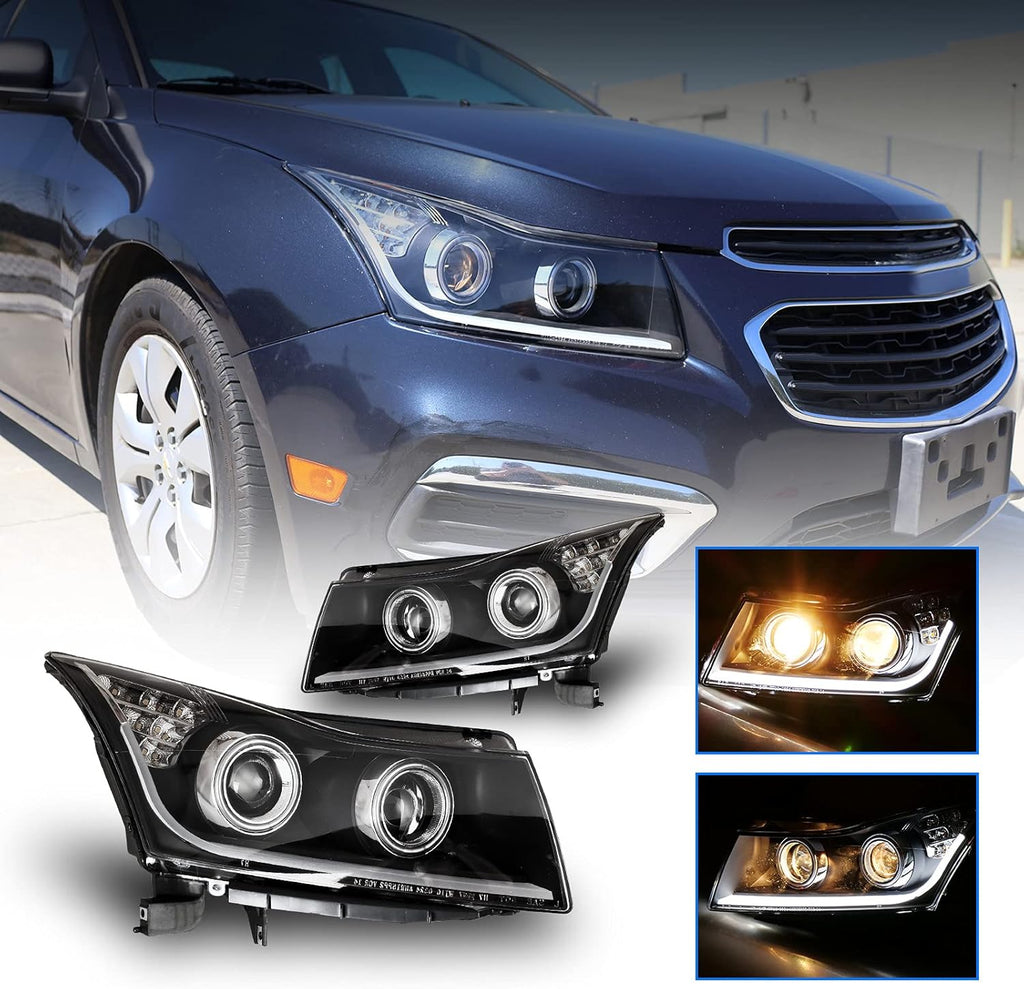 Headlight Assembly with LED Daytime Running Lights Projector M960140