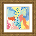 Gold Ornate Wood Framed Art Print Z590