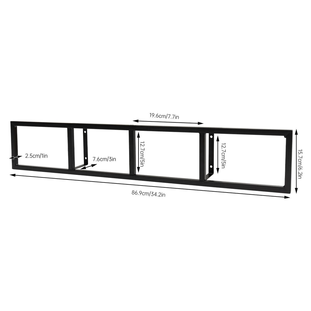 34In Wall Media Storage Shelves for CD DVD F84053