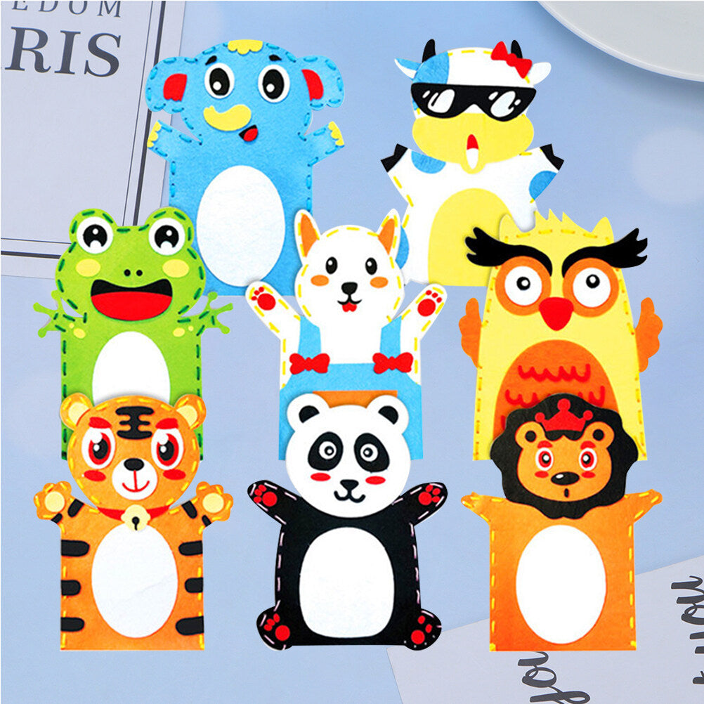 8PCS DIY Doll Making Kit Fabric Weaving Educational Toys M668057