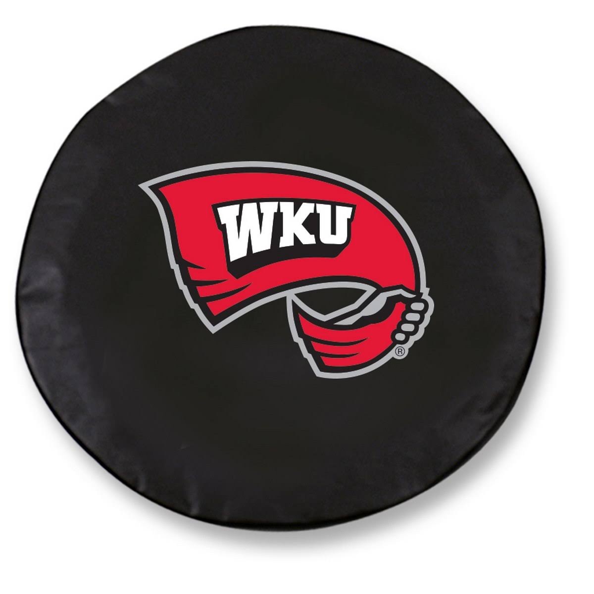 Black Vinyl Fitted Car Tire Cover M9027