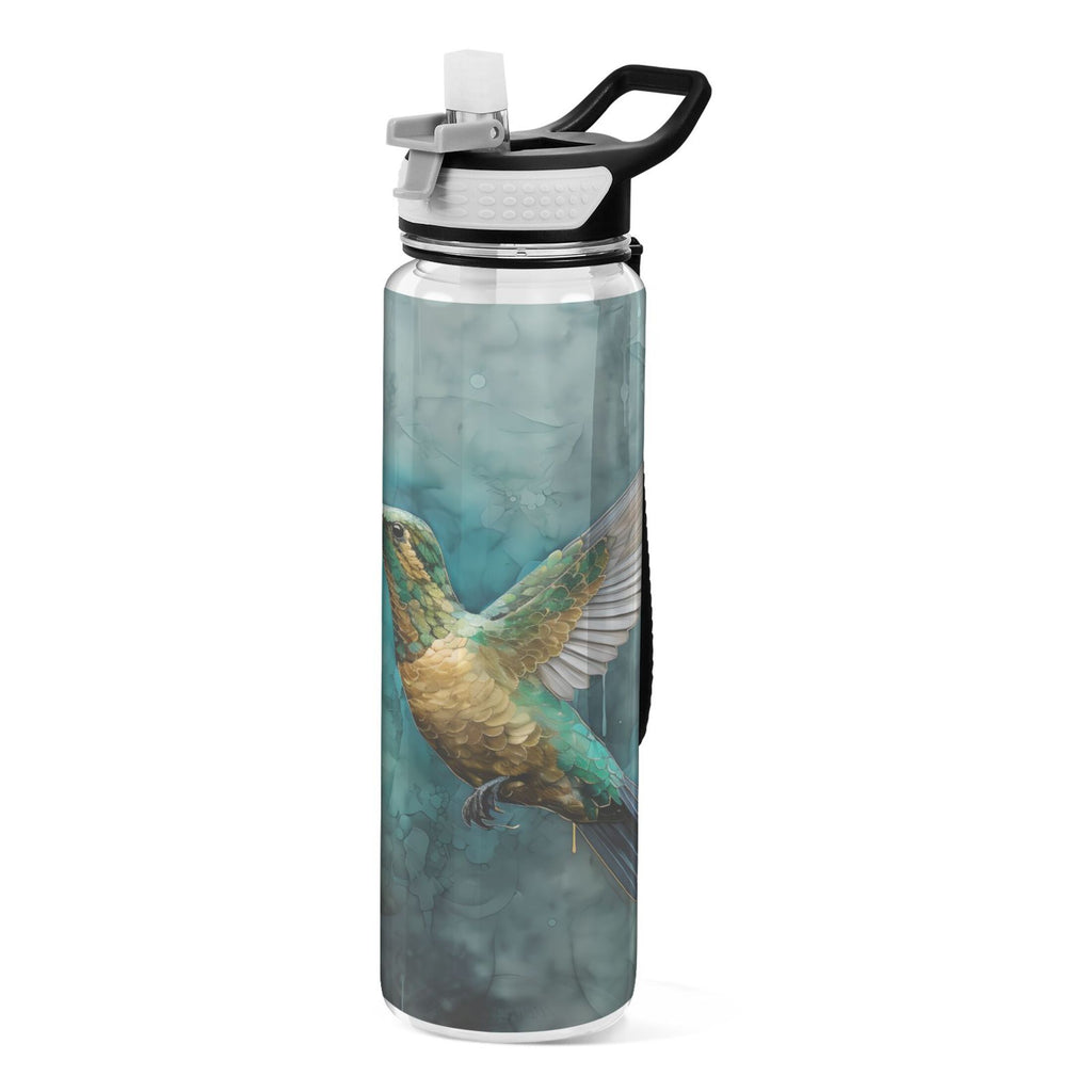 Green 32oz Tritan Water Bottle with Straw R337
