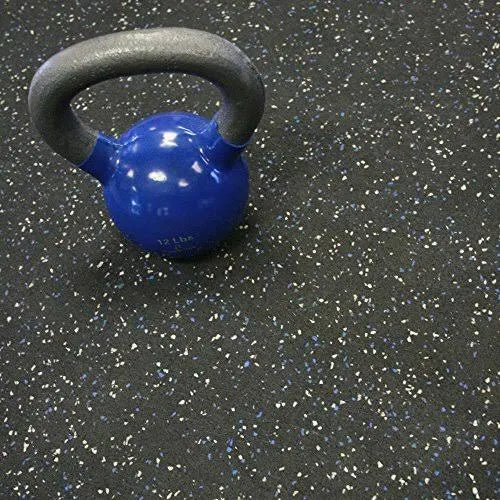 Black Rubber Flooring Mat U58621