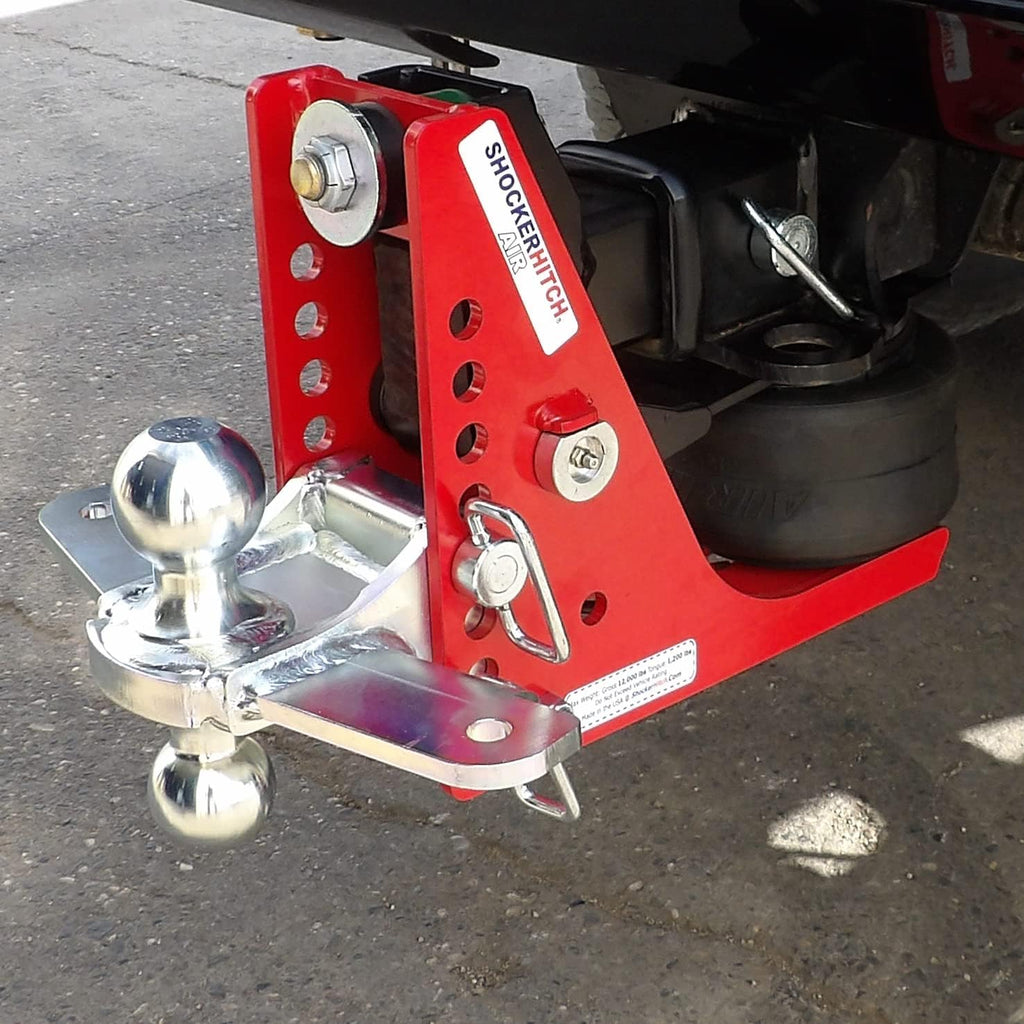 Air Hitch with Sway Control Combo Ball Mount, Fits 3" Hitch - 12,000 lbs M1584