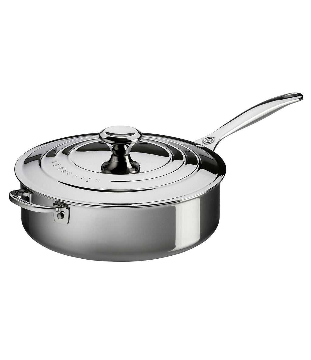 4.5-Quart Stainless Steel Saute Pan with Lid F521568